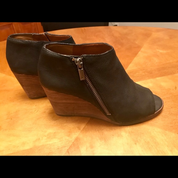 Lucky Brand Shoes - Lucky Brand Jason’s Prep Toe Wedge Bootie